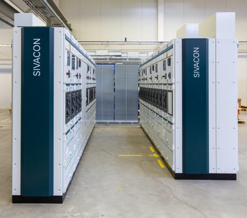 Siemens Sivacon S8 panels ready for dispatch to customers