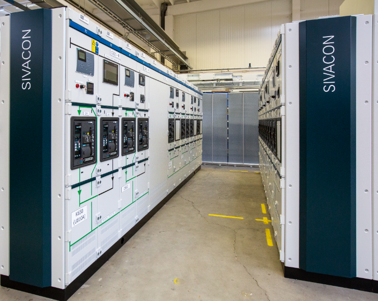 Siemens Sivacon S8 panels ready for dispatch to customers
